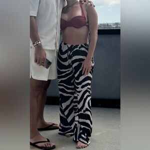 Top shop zebra trouser